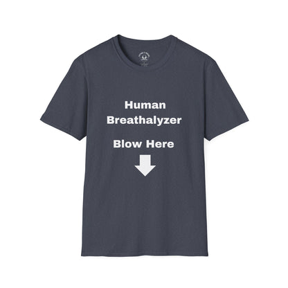 Human Breathalyzer T-shirt (OG Logo On Back)