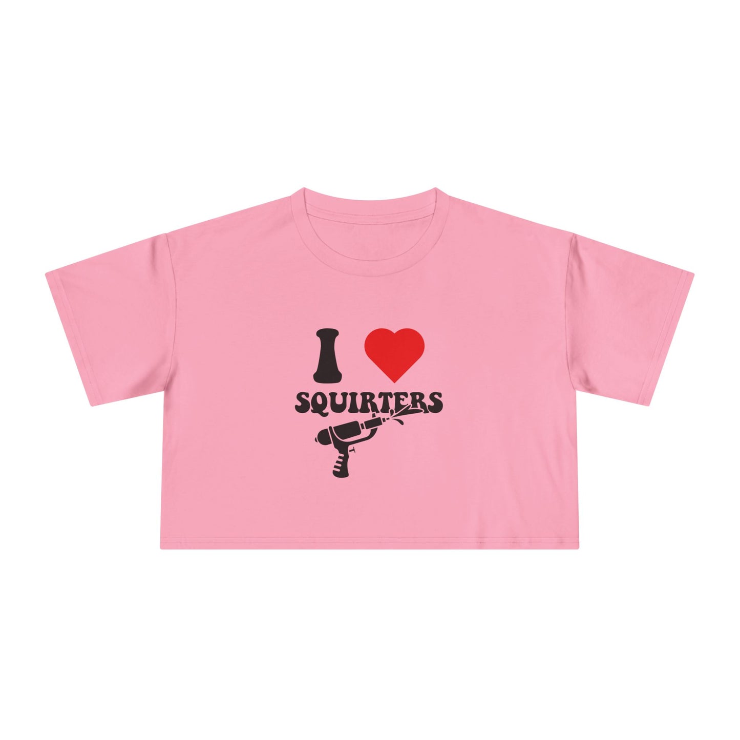 Womens Squirter Cropped Tee