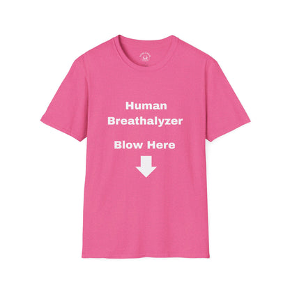 Human Breathalyzer T-shirt (OG Logo On Back)