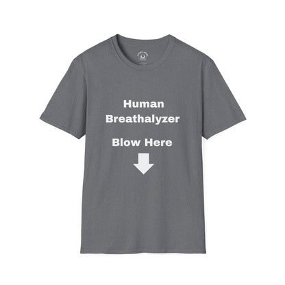 Human Breathalyzer T-shirt (OG Logo On Back)