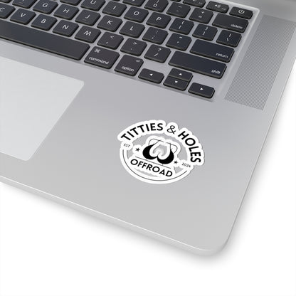 Offroad Humor Kiss-Cut Stickers, Funny Laptop Decal, Outdoor Adventure Stickers, Gift for Offroad Lovers, Car Sticker