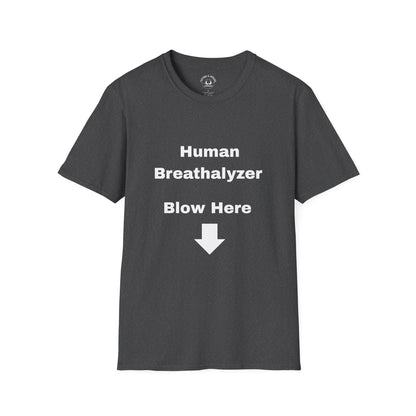 Human Breathalyzer T-shirt (OG Logo On Back)
